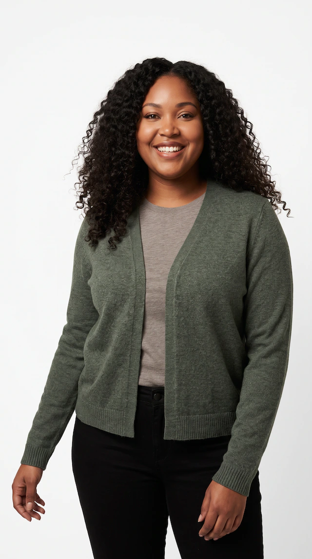 ONLY CARMAKOMA Strickjacke »CARPRINCESS LS SHORT CARDI NOOS« Viskosemischung