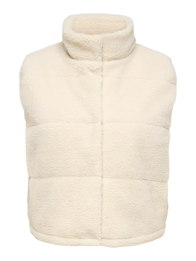 ONLY CARMAKOMA Plüschweste »CARSANDRA TEDDY WAISTCOAT OTW NOOS« Kunstfaser