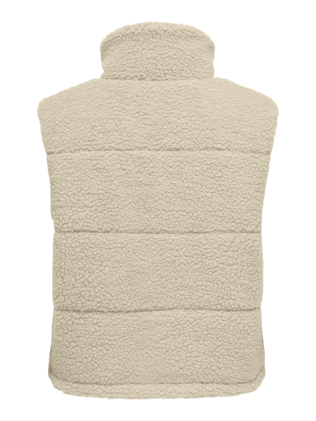 ONLY CARMAKOMA Plüschweste »CARSANDRA TEDDY WAISTCOAT OTW NOOS« Kunstfaser
