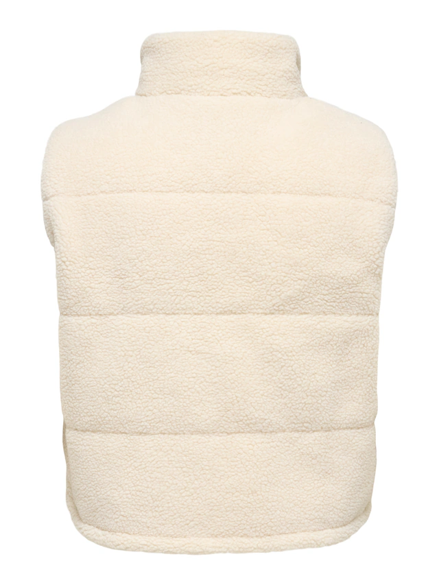 ONLY CARMAKOMA Plüschweste »CARSANDRA TEDDY WAISTCOAT OTW NOOS« Kunstfaser
