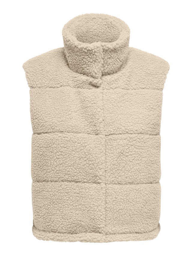 ONLY CARMAKOMA Plüschweste »CARSANDRA TEDDY WAISTCOAT OTW NOOS« Kunstfaser