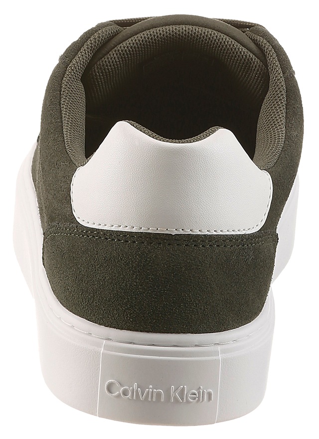 Calvin Klein Jeans Sneaker »CLASSIC CUPSOLE LACEUP SU« Schnürschuh, Halbschuh, Freizeitsneaker mit seitlichem CK-Logo