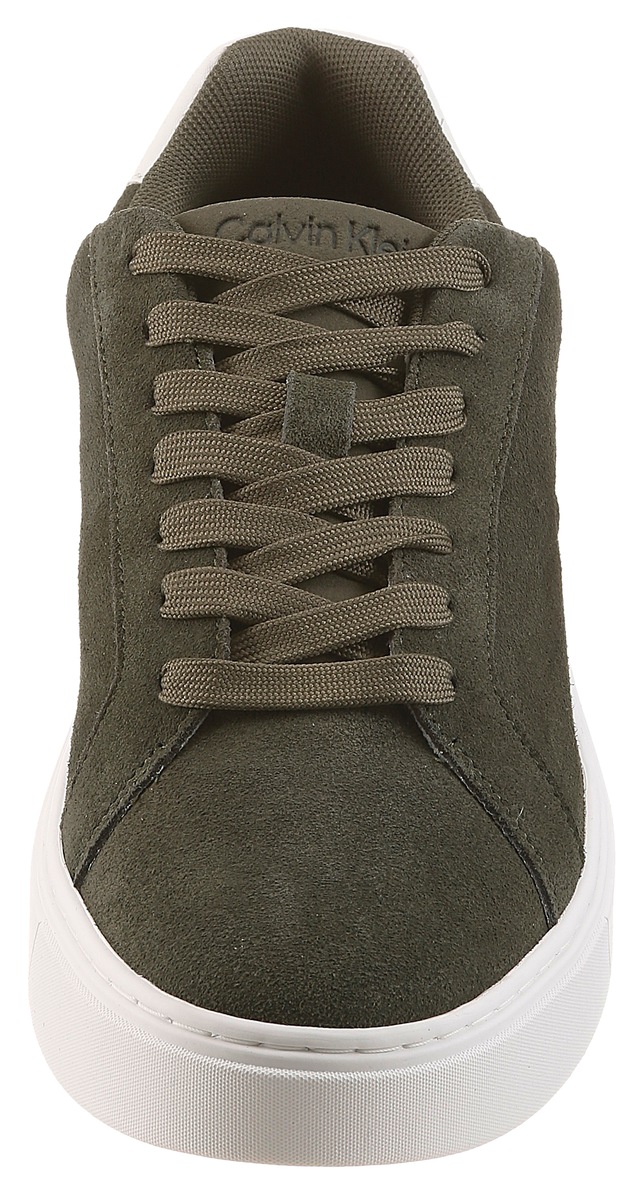 Calvin Klein Jeans Sneaker »CLASSIC CUPSOLE LACEUP SU« Schnürschuh, Halbschuh, Freizeitsneaker mit seitlichem CK-Logo