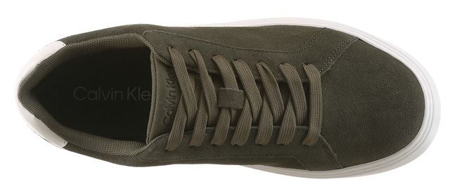 Calvin Klein Jeans Sneaker »CLASSIC CUPSOLE LACEUP SU« Schnürschuh, Halbschuh, Freizeitsneaker mit seitlichem CK-Logo