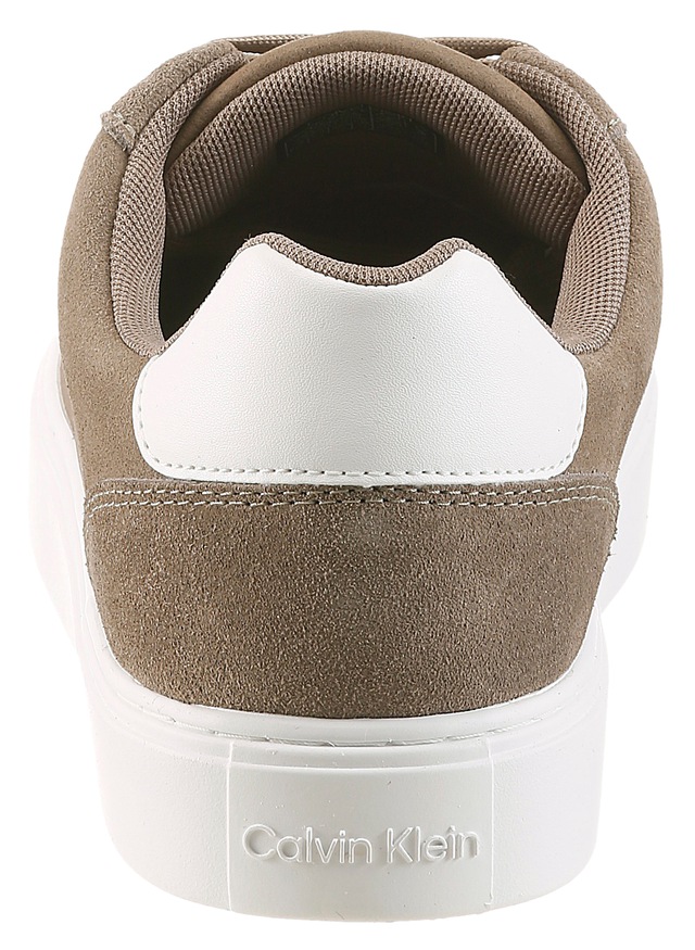 Calvin Klein Jeans Sneaker »CLASSIC CUPSOLE LACEUP SU« Schnürschuh, Halbschuh, Freizeitsneaker mit seitlichem CK-Logo