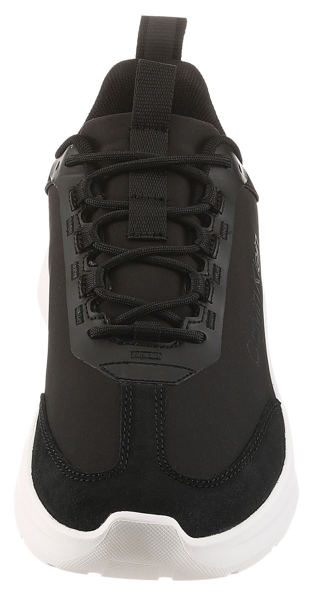 Calvin Klein Sneaker »LIGHT EVA RUNNER« Freizeitsneaker, Halbschuh, Schnürschuh mit CK-Logo