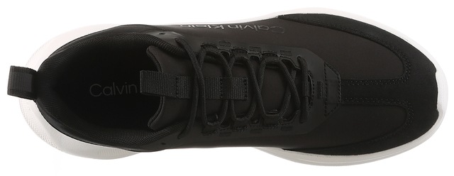 Calvin Klein Sneaker »LIGHT EVA RUNNER« Freizeitsneaker, Halbschuh, Schnürschuh mit CK-Logo