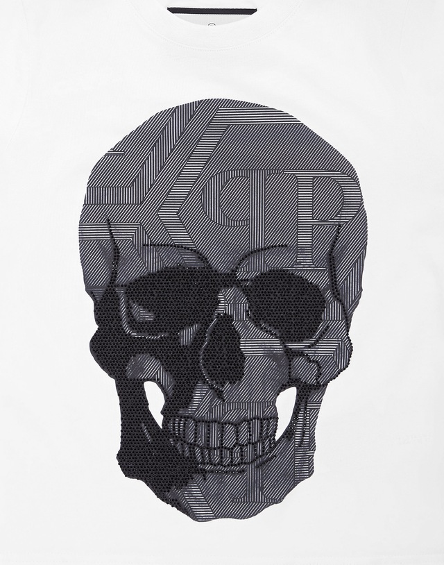 PHILIPP PLEIN T-Shirt »Skull Verziert«