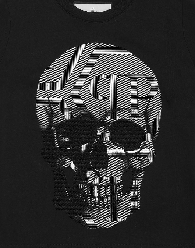 PHILIPP PLEIN T-Shirt »Skull Verziert«