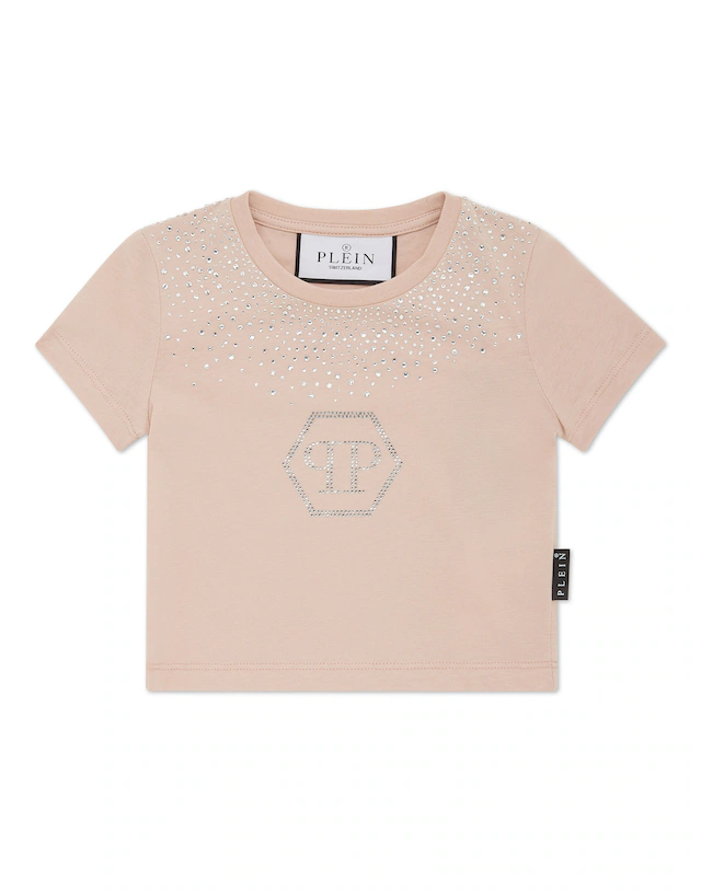 PHILIPP PLEIN T-Shirt »Hexagon Verziert«