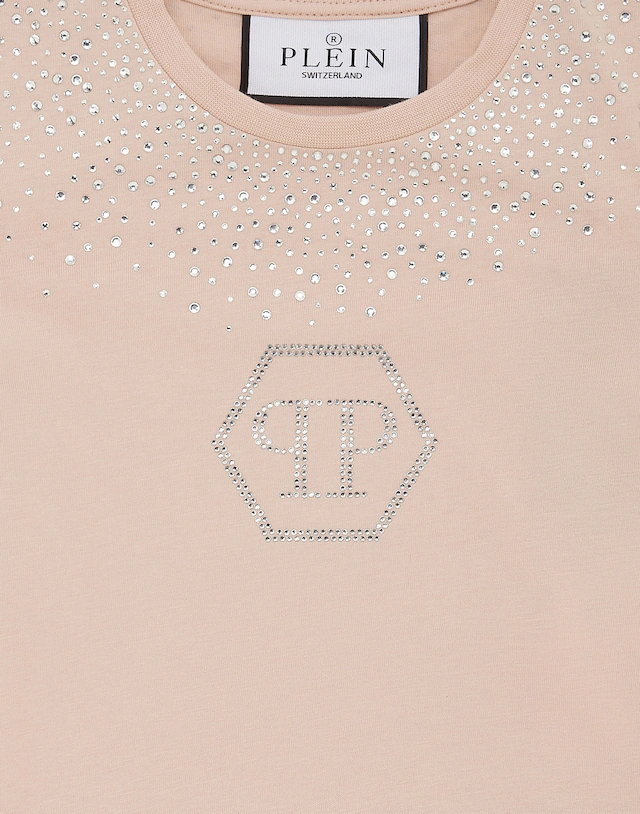 PHILIPP PLEIN T-Shirt »Hexagon Verziert«