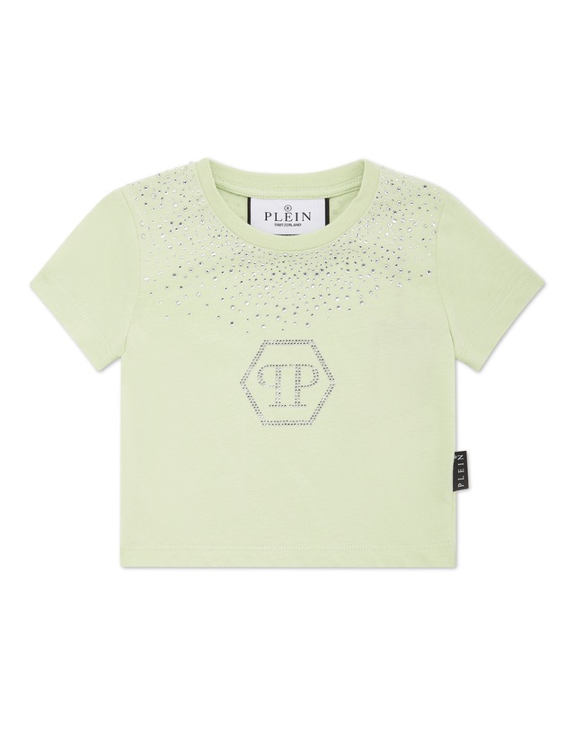 PHILIPP PLEIN T-Shirt »Hexagon Verziert«