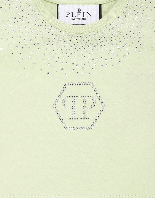 PHILIPP PLEIN T-Shirt »Hexagon Verziert«