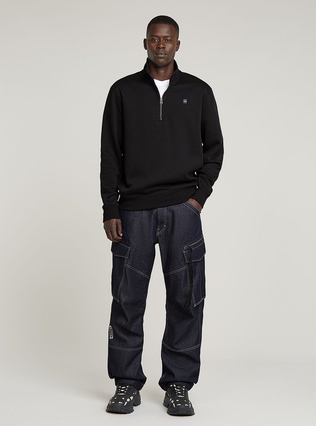 G-STAR Longpullover »Premium Core Half Zip Sweater«