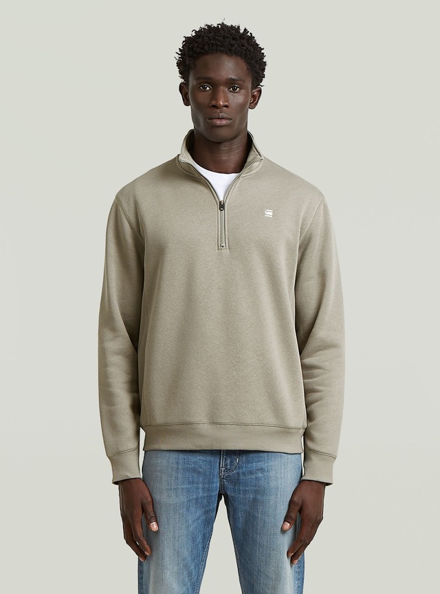 G-STAR Longpullover »Premium Core Half Zip Sweater«