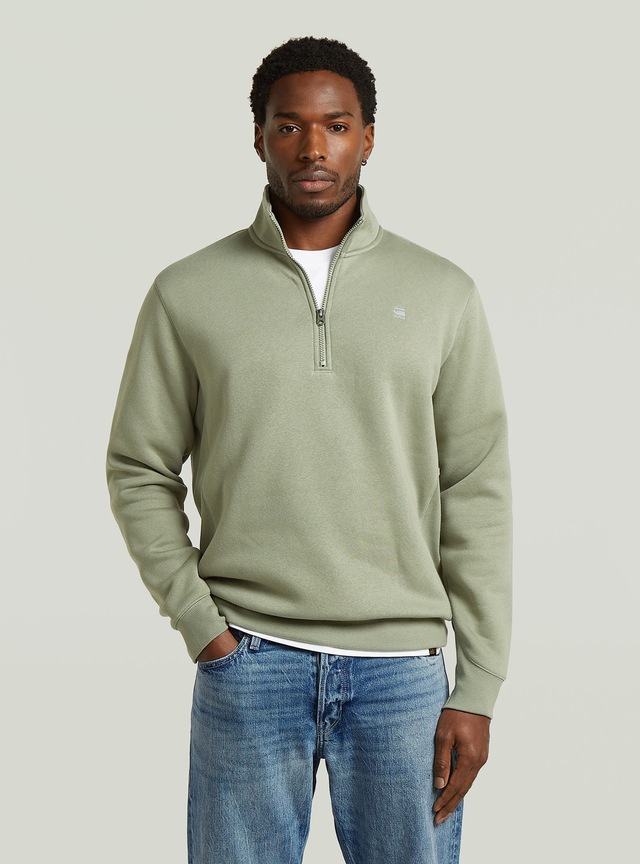 G-STAR Longpullover »Premium Core Half Zip Sweater«
