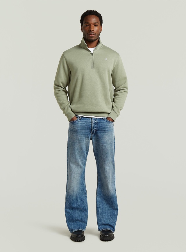 G-STAR Longpullover »Premium Core Half Zip Sweater«