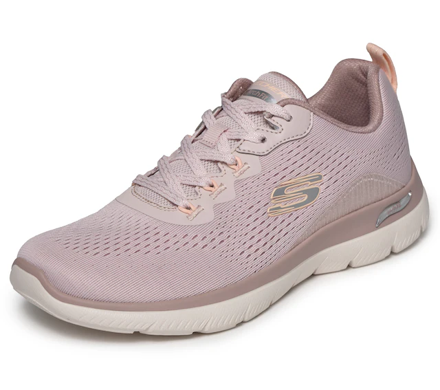 Skechers Sneaker »ARCH FIT SUMMITS-DAILY FLOW« Schnürschuh, Halbschuh, Freizeitsneaker für Maschinenwäsche geeignet