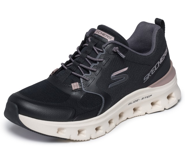 Skechers Slip-On Sneaker »GLIDE-STEP PRO« Schlupfschuh, Halbschuh, Freizeitschuh, mit elastischen Schnürsenkeln