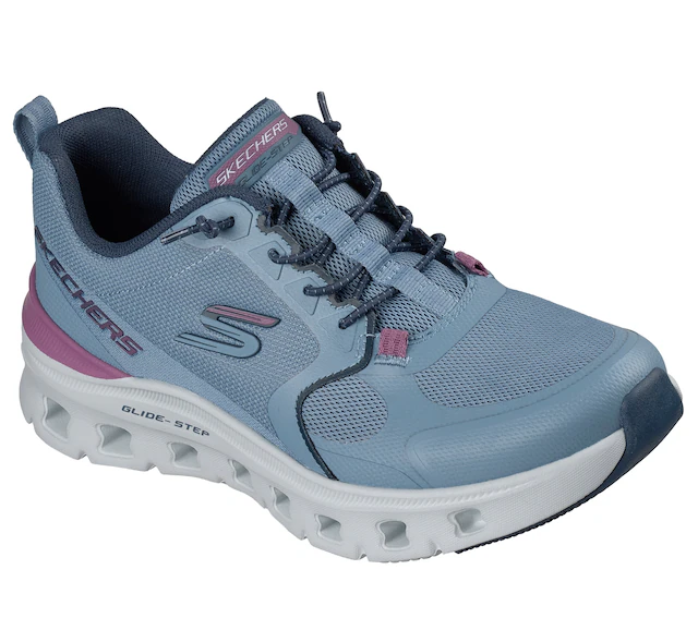 Skechers Slip-On Sneaker »GLIDE-STEP PRO« Schlupfschuh, Halbschuh, Freizeitschuh, mit elastischen Schnürsenkeln