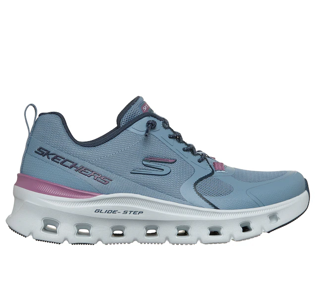 Skechers Slip-On Sneaker »GLIDE-STEP PRO« Schlupfschuh, Halbschuh, Freizeitschuh, mit elastischen Schnürsenkeln