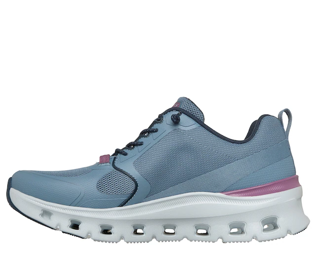 Skechers Slip-On Sneaker »GLIDE-STEP PRO« Schlupfschuh, Halbschuh, Freizeitschuh, mit elastischen Schnürsenkeln