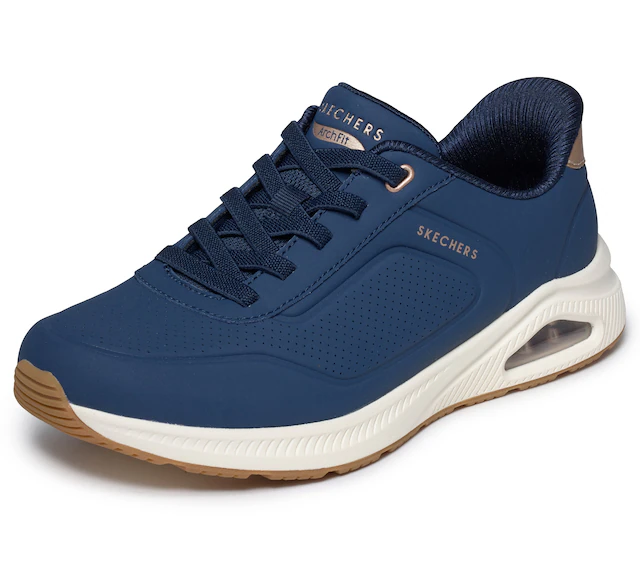 Skechers Slip-On Sneaker »ARCH FIT UNO« Schlupfschuh, Halbschuh, Freizeitschuh mit Slip ins