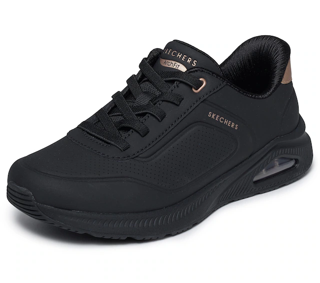 Skechers Slip-On Sneaker »ARCH FIT UNO« Schlupfschuh, Halbschuh, Freizeitschuh mit Slip ins