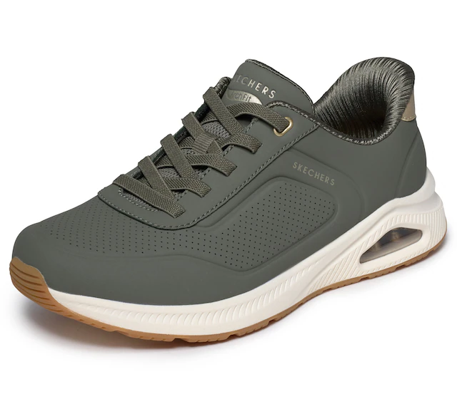 Skechers Slip-On Sneaker »ARCH FIT UNO« Schlupfschuh, Halbschuh, Freizeitschuh mit Slip ins
