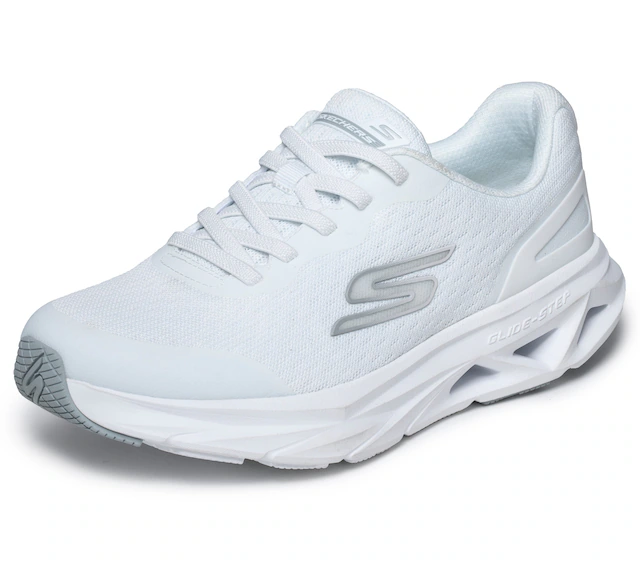 Skechers Slip-On Sneaker »GLIDE-STEP VORTEX-AVALIN« Schlupfschuh, Freizeitsneaker, Halbschuh in veganer Verarbeitung