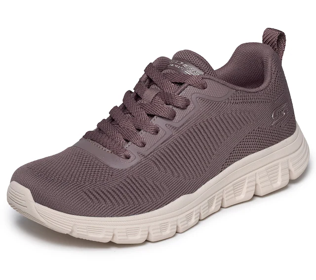 Skechers Sneaker »BOBS B LITE« Schnürschuh, Halbschuh, Freizeitsneaker mit Memory Foam