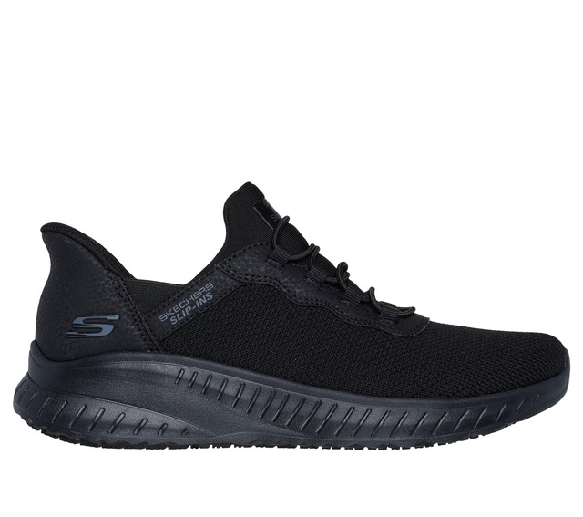 Skechers Berufsschuh »SQUAD CHAOS SR-JASUL« Slip-on Sneaker, Schlupfschuh mit Air-Cooled Memory Foam