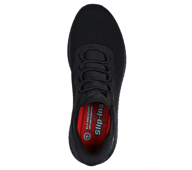 Skechers Berufsschuh »SQUAD CHAOS SR-JASUL« Slip-on Sneaker, Schlupfschuh mit Air-Cooled Memory Foam