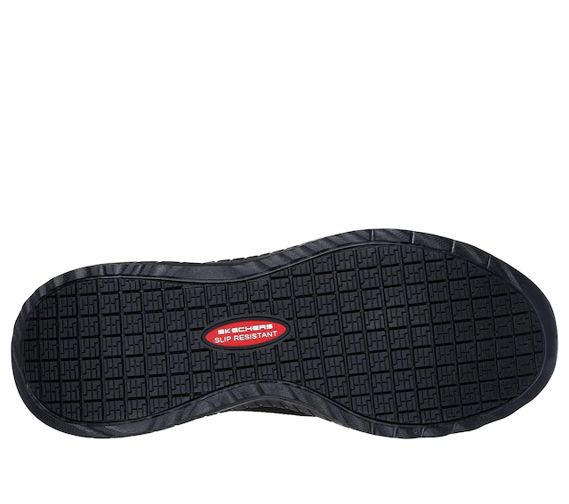 Skechers Berufsschuh »SQUAD CHAOS SR-JASUL« Slip-on Sneaker, Schlupfschuh mit Air-Cooled Memory Foam