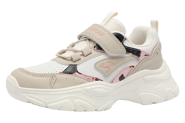 KangaROOS Sneaker »K-GU RISER EV« für Kinder und Jugendliche, mit Klettverschluss