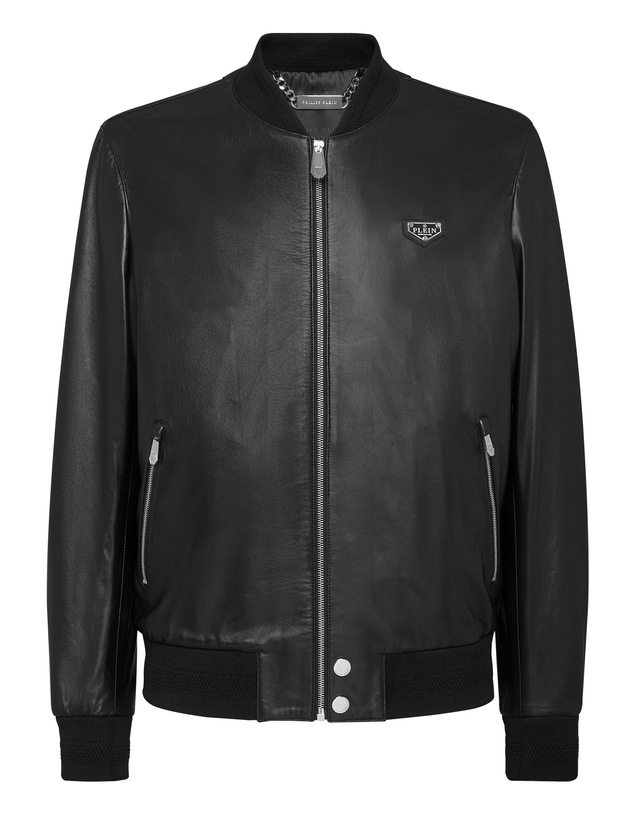 PHILIPP PLEIN Lederjacke »Iconic Plein«