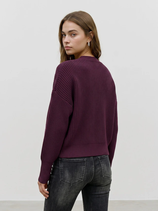 Vero Moda Strickjacke »VMLEALIGHT LS V-NECK JEWEL CARDIGAN NOOS« Kunstfaser, regular fit