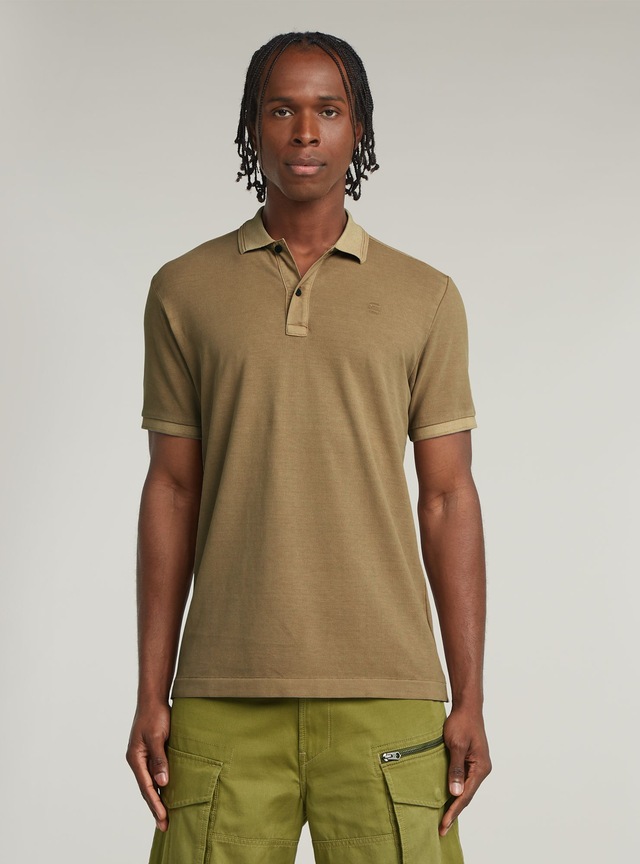 G-STAR Poloshirt »Dunda Overdyed Slim Poloshirt«