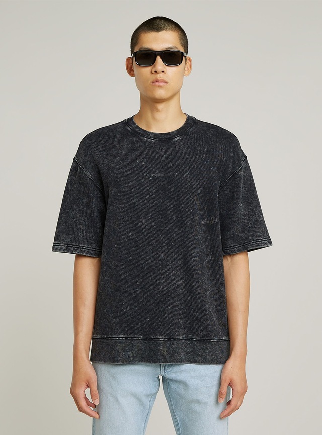 G-STAR Longpullover »Acid Wash Loose Sweater«