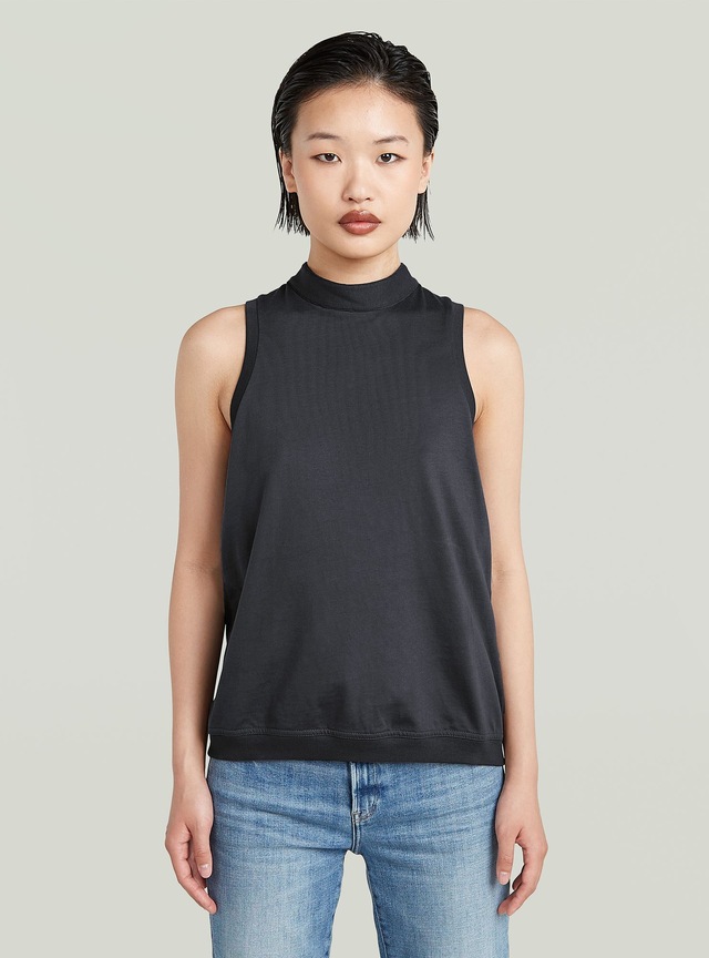 G-STAR T-Shirt »Open Back Knit Tanktop«