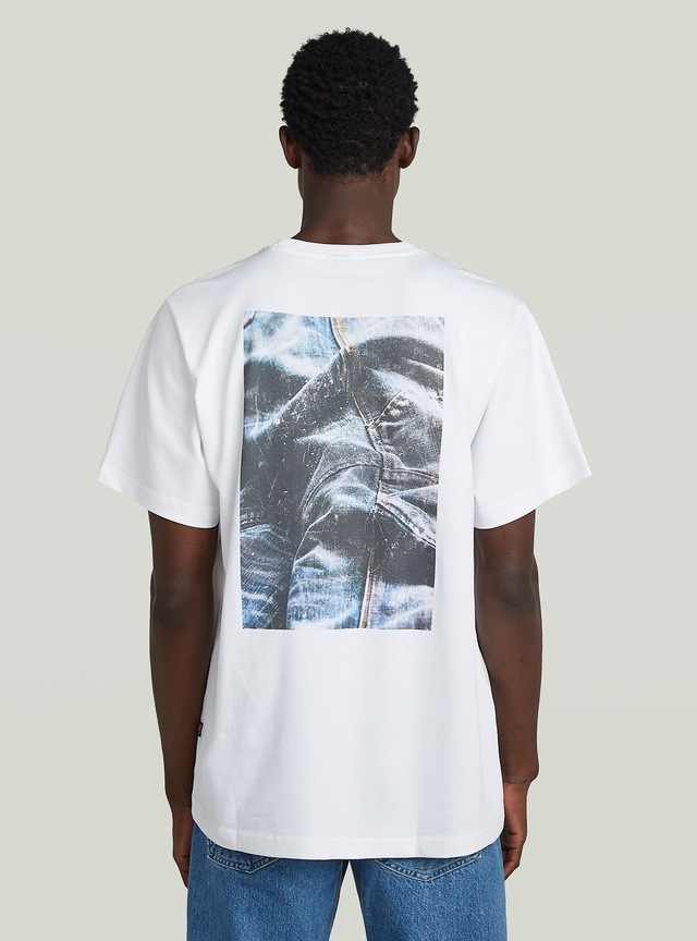 G-STAR T-Shirt »Back Photo Print Loose T-Shirt«