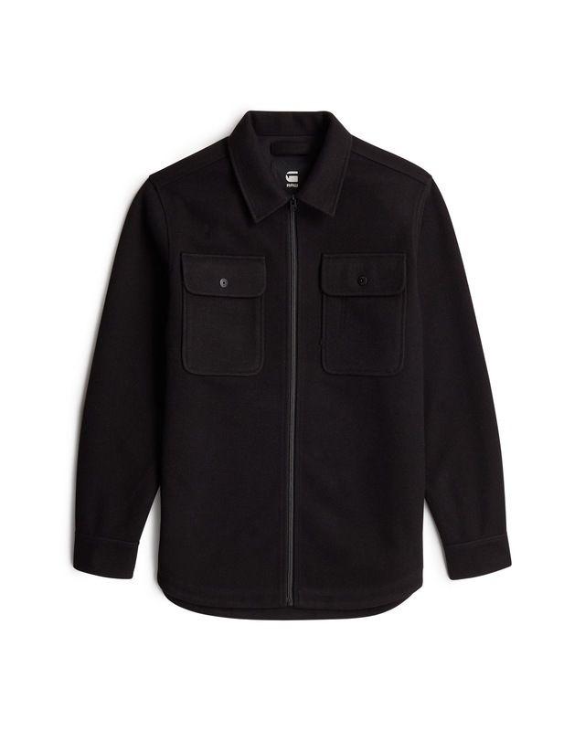 G-STAR Langarmshirt »GPO Zip Overshirt«