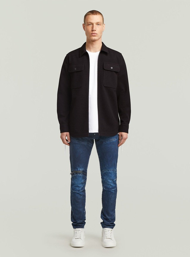 G-STAR Langarmshirt »GPO Zip Overshirt«