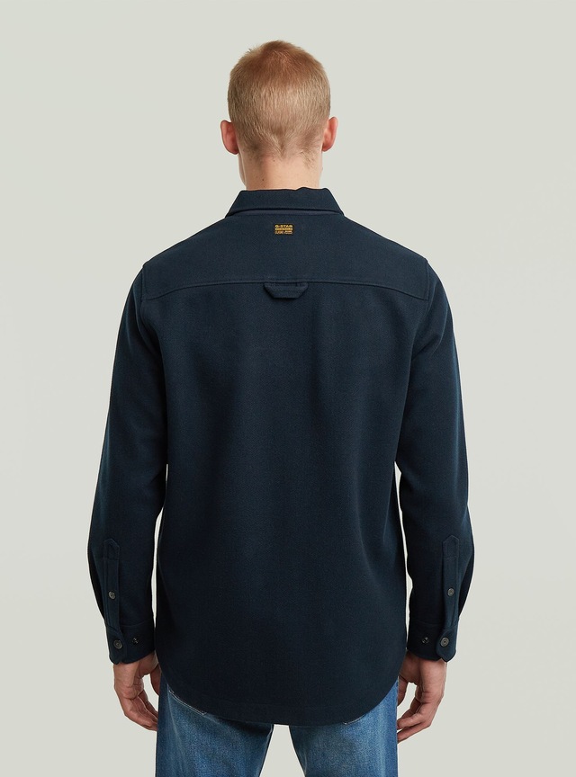 G-STAR Langarmshirt »GPO Zip Overshirt«