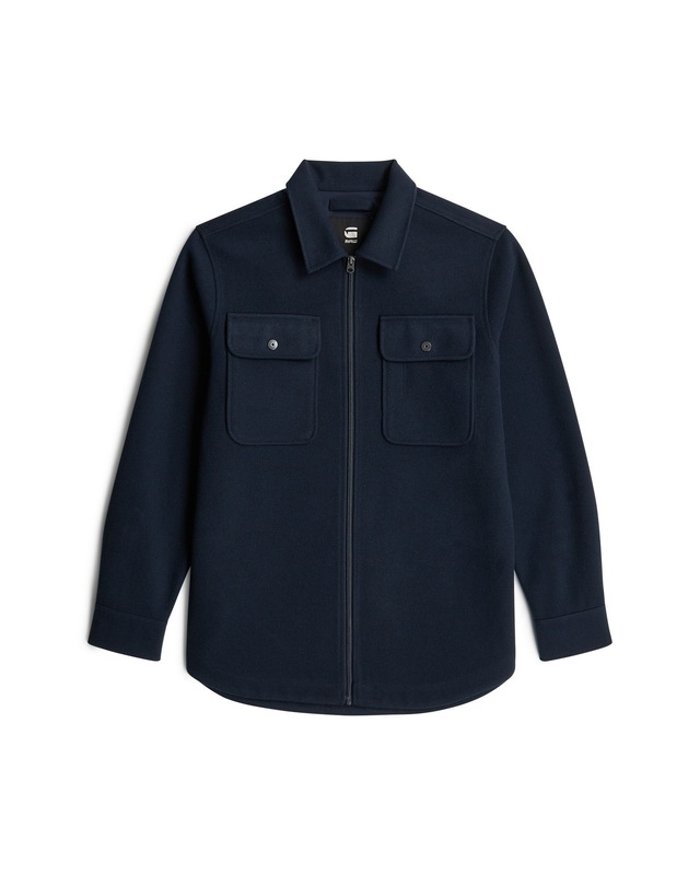 G-STAR Langarmshirt »GPO Zip Overshirt«