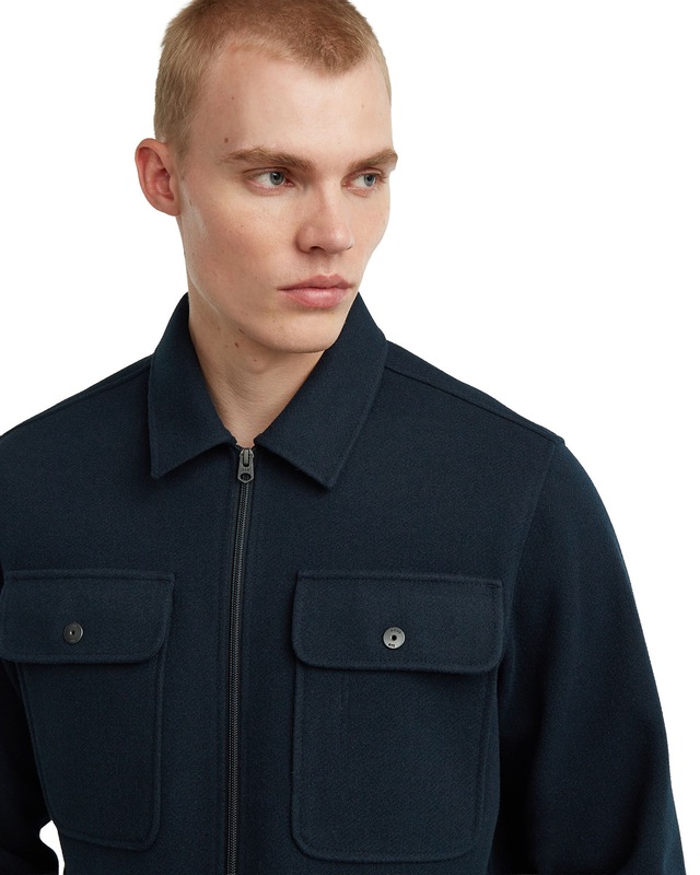 G-STAR Langarmshirt »GPO Zip Overshirt«