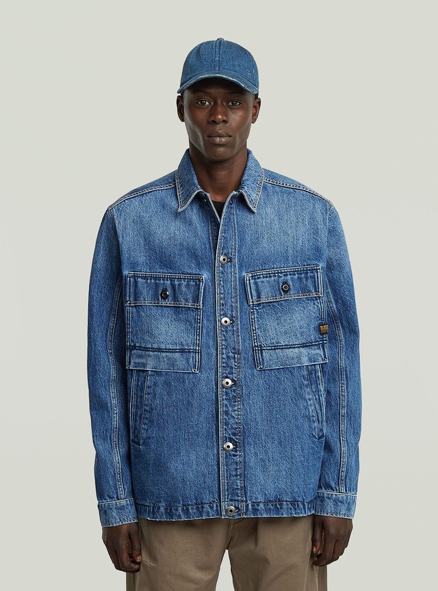 G-STAR Langarmshirt »Mosa Overshirt«