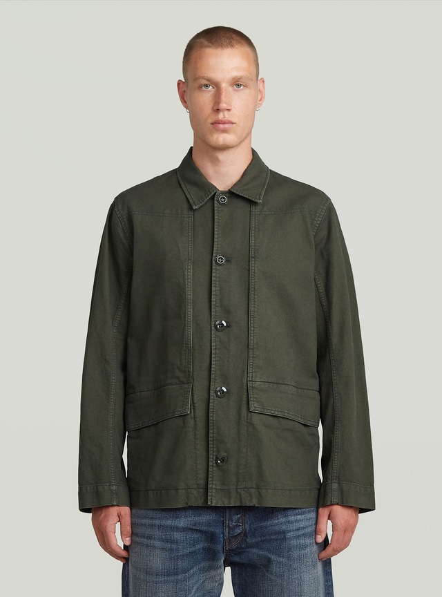 G-STAR Langarmshirt »4 Pocket Overshirt«