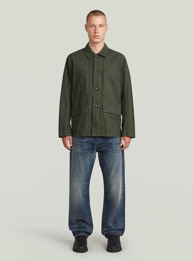 G-STAR Langarmshirt »4 Pocket Overshirt«
