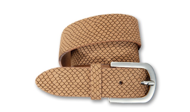 Silbergift Ledergürtel »Ledergürtel mit stylischer Animal-Prägung«